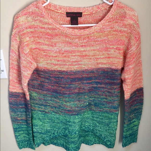 EUC Material Girl Knit Sweater - Picture 1 of 5